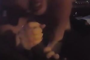 Amateur hot dark haired wife of my buddy worked on his meaty dong