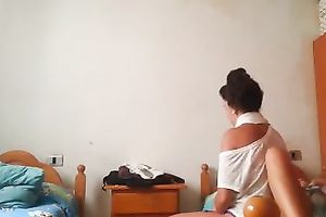 Just a teasing dilettante cam movie from the dorm room of 2 sexy legal age teenager women