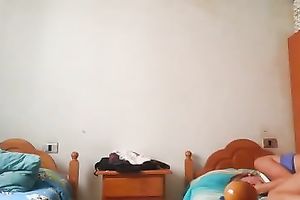 Just a teasing dilettante cam movie from the dorm room of 2 sexy legal age teenager women