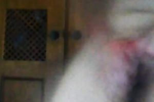 Filthy and lustful lalin girl milf in red pants on cam