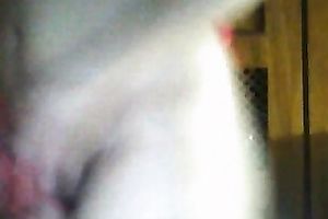 Filthy and lustful lalin girl milf in red pants on cam