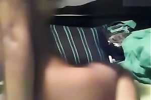 Asian breathtaking legal age teenager babe craves to be all stripped on webcam