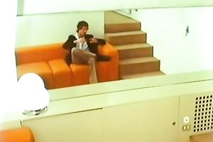 Hot italian retro porn with 2 white-haired doxies and brunet guy