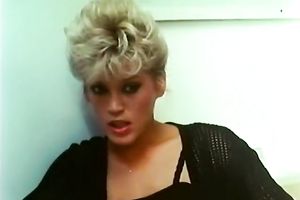 Hot italian retro porn with 2 white-haired doxies and brunet guy