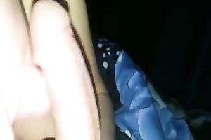 Pounding my white girlfriend in the love tunnel in missionary style