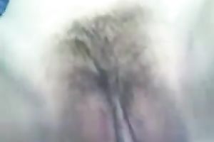 Amateur Asian dark haired nympho rides and sucks shlong outdoors