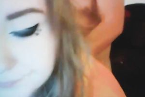 Blond haired MILFie nympho was so into engulfing my friend's unyielding weenie
