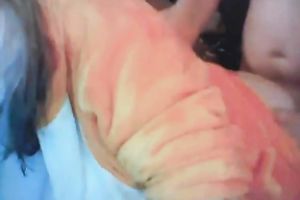 Blond haired MILFie nympho was so into engulfing my friend's unyielding weenie