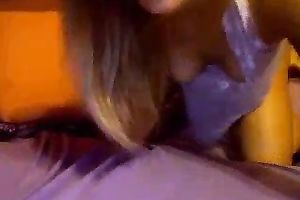 Using a sex toy bitch in high heels wanted to reach agonorgasmos one hot night