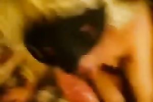 Incredible oral stimulation from my golden-haired rod loving hottie