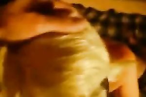 Incredible oral stimulation from my golden-haired rod loving hottie