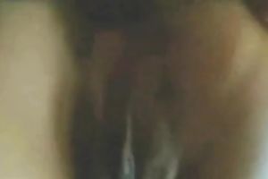 Amateur lady with quite large bubble booty got her anal opening fucked