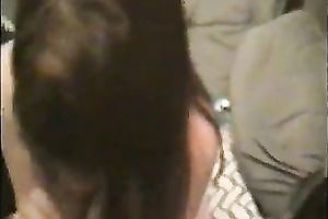 Thirsty British woman engulfing my 10-Pounder deepthroat like bawdy wench