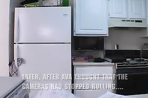 Adorable and hot skanky models preparing their feet for the scene