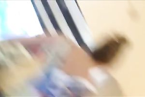 I stealthily took this astounding upskirt clip of spicy hot chick