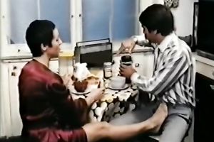 Naughty brunette whore rides her man's dick in reverse cowgirl position