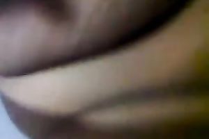 Voluptuous Indonesian mother I'd like to fuck rubbing soaked cookie intensively