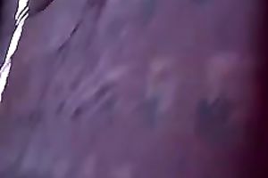 Saucy dilettante bitch rubbing my schlong betwixt her natural billibongs