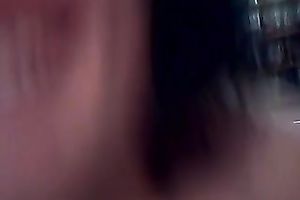 Saucy dilettante bitch rubbing my schlong betwixt her natural billibongs