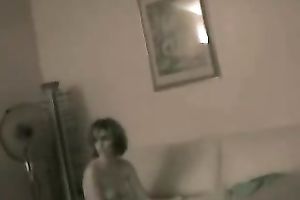 Night web camera movie scene of me getting laid with my sexy golden-haired slutty wife