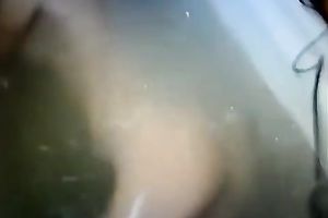 Cute and slim white legal age teenager with her boyfriend on cam