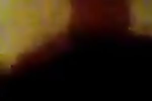 Slutty and slender Indonesian legal age teenager with curly stuff