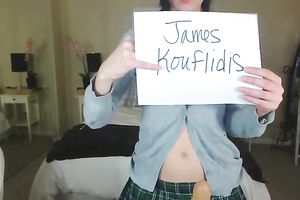 Licked movie of ribald teen masturbating upskirt in homemade episode