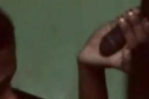 Dude likes facefucking andorally abusing his slim Indian cheating wife