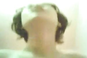 My short-haired Malay brunette hair receives her bushy muff screwed