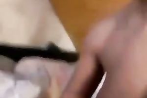 Magnetic brunette hair girlfriend filmed herself in nature's garb after shower