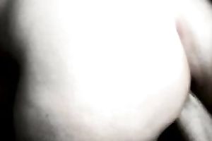 The giant gazoo of my white aged BBC slut and she is getting fisted from behind