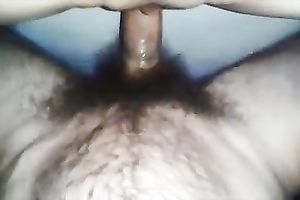 My unshaved buddy copulates his slutty wife's snatch missionary style properly