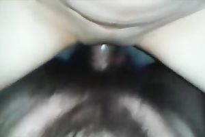 My unshaved buddy copulates his slutty wife's snatch missionary style properly