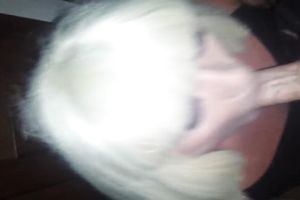 Dirty older floozy sucking 2 hard cocks balls unfathomable on a party