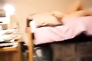 Horny college pair having sex on webcam in the dorm room