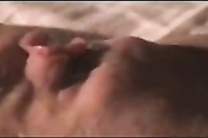 I fuck my marvelous wife's unshaved clam mish on the sofa