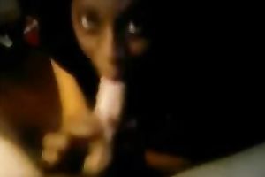 Torrid swarthy playgirl wanted to engulf my buddy's bewitching lengthy white rod