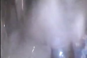 Curvy black skin Desi honey polishes and cleans up jock in her face hole