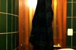 Svelte lascivious and hawt non-professional nympho flashed her love muffins in her brassiere