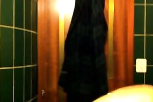 Svelte lascivious and hawt non-professional nympho flashed her love muffins in her brassiere