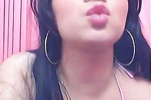 Colombian brave and excited brunette hair white lady used massive fake penis for her anus