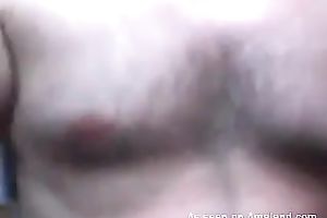 Feeding my non-professional hotwife with a dong and licking her soft wet crack