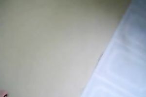 Splendid non-professional black cock sluts is shy to show me her large arse in shower