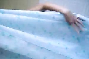 Splendid non-professional black cock sluts is shy to show me her large arse in shower