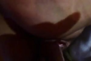 Kinky amateur lusty hotwife with wet gazoo wanted to be pushed from behind