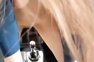 I just love riding a gear stick in front of my boyfriend