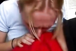 My buddy's all natural usual blond wifey enjoys engulfing his ramrod