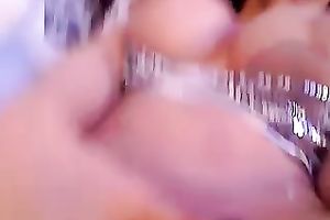 Boobalicious slutty wife fingering soaking juicy punani passionately