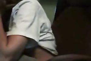 My breathtaking golden-haired ally pleases me with some worthy cook jerking