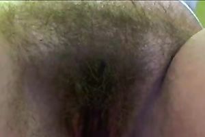 My white women has shaggy pussy and precious anal aperture